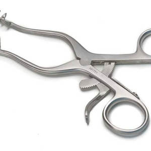 Écarteur de cuir chevelu cérébelleux à rétention automatique Anderson-Adson en acier inoxydable chirurgical médical avec bras angulaires 4x4 Sharp Prong - Product Image 5