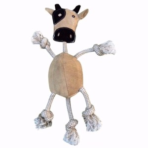 Tốt Nhất Bán Handmade Con Chó Nhỏ Sợi Dây Thừng Đồ Chơi Bóng Màu Đỏ Và Màu Xanh Màu Sắc Làm Bằng Cao Su Giá Thấp Phụ Kiện Vật Nuôi Nhà Cung Cấp - Product Image 4