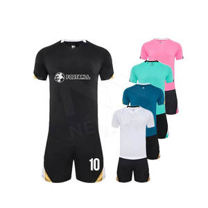 Camisetas de Fútbol Personalizadas de Primera Calidad, Sublimadas, 100% Poliéster, de Secado Rápido y Transpirables, Estilo Francia, para Adultos - Product Image 2