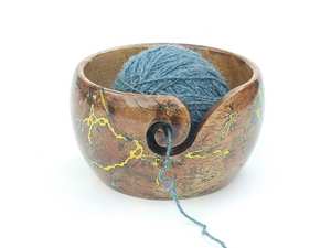 ชามไหมพรมลายไม้ไลเคนเบิร์กชามไหมพรมขนาดใหญ่ทำจากเรซิ่นสำหรับถักของขวัญที่ดีที่สุดสำหรับคุณแม่วันเกิดวันคริสต์มาส - Product Image 4