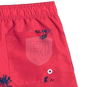 กางเกงว่ายน้ำขายด่วนสำหรับผู้ชายกางเกงว่ายน้ำสไตล์ไฮสตรีทของผู้ชายกางเกงว่ายน้ำสไตล์สีพื้นแบบกำหนดเองได้ - Product Image 4