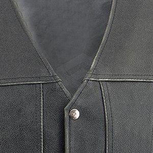 Chaleco de motorista de cuero genuino para hombre hecho a medida de alta calidad 2025 equipo de moto de invierno transpirable - Product Image 5