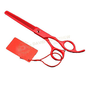 Juego de tijeras personalizables de acero inoxidable para el cuidado de mascotas de forma recta y curva con tamaños y logotipo personalizados - Product Image 5