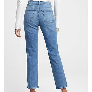 High Quality Women Denim <b>Jeans</b> Vintage Eco-Friendly Quick Dry Breathable Comfortable Fashion Casual Wholesale Street Wear Low - Product Image 2