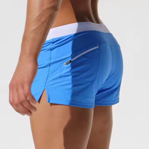 Trending Casual Short de bain pour hommes 100% coton Easy Dry Eco-Friendly Solid Pattern Factory Rate - Product Image 4