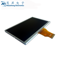 Layar LCD TFT 7 Inci 800x480 dengan Lampu Latar LED Antarmuka RGB 24bit Panel Sentuh FPC 50pin AT070TN92 Panel Layar LCD 7 Inci