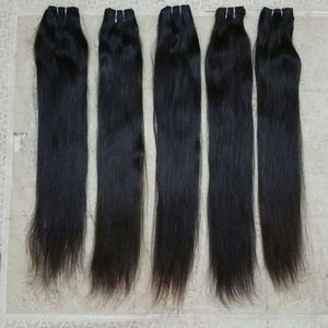 Extension de cheveux humains ondulés indiens, soyeux et naturel, ne perd pas ses cheveux et ne s'emmêle pas, Double tissage - Product Image 2