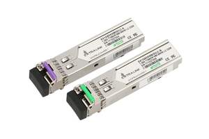 Module SFP WDM Extralink 1.25G, 1.25 Gbit/s, 1490/1550 nm, Monomode, 80 km, LC, DOM, Paire - Product Image 1