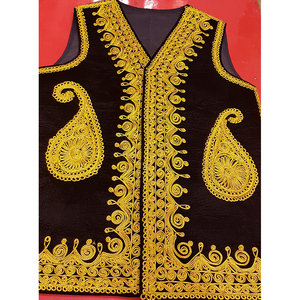 Gilet afghan pour hommes, coupe régulière, à vendre, nouveau gilet afghan élégant de haute qualité pour hommes, fabricant en gros - Product Image 3