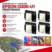 Mesin Printer Inkjet Flatbed I3200 Head Flatbed Printer UV Ink Mesin Cetak Digital untuk Casing Akrilik, Papan KT, dan Ponsel