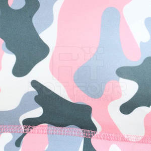 Sujetador deportivo corto de un hombro personalizado para mujer último diseño transpirable Spandex poliéster estampado personalizado para uso en el gimnasio - Product Image 6