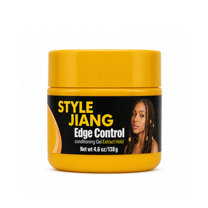 Gel Coiffant Fixation Forte Sans Résidus pour Bords Lisses Cheveux Naturels – Marque Privée – Fournisseur OEM - Product Image 1
