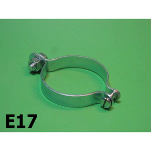 Horn mounting <b>clamp</b> for fork tube Lambretta <b>C</b> + D - Product Image 1