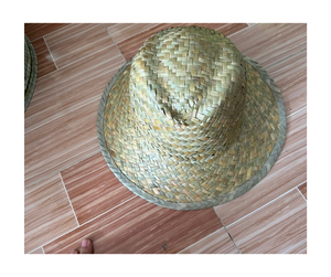 Premium Vietnam Straw <b>Hat</b>, Newly Designed Mexican Style Beach <b>Hat</b> with Multicolored Fabric for Export Worldwide - Product Image 2