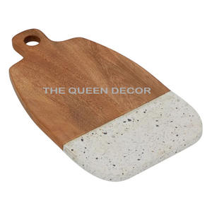 Planche à découper en marbre Conception populaire Planche à charcuterie artisanale Planche à pain et fruits Meilleure vente - Product Image 3