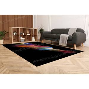 Tapis imprimé personnalisé avec motif de violon pour salle de musique, tapis en velours de luxe - Product Image 5