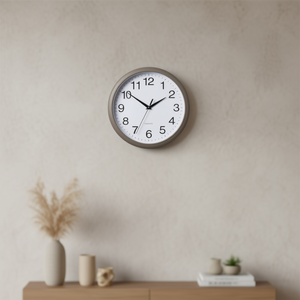 Reloj de Pared Gris Paloma 68234 de 25.5x4cm, Diseño Elegante para Decoración del Hogar - Product Image 3