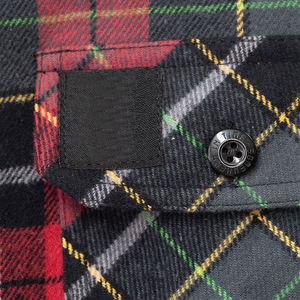 Wholesale 100% Cotton Men's Plaid Men's <b>shirts</b> Casual Streetwear Oxford Spinning Long Sleeves Plus Size Customized - Product Image 5