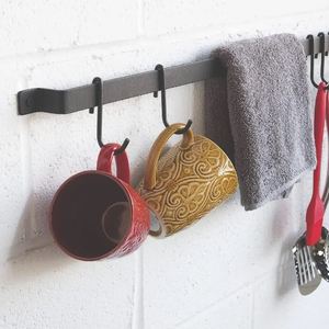 Nuevo Estante Metálico de Lujo para Ollas, Sartenes y Utensilios, con Gancho para Colgar, Organizador de Cocina para Montar en la Pared - Product Image 1