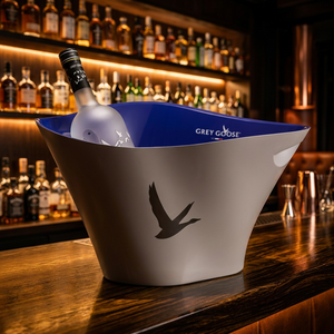 Cubo de Hielo LED con Acabado Plástico y Luces LED para Discotecas y Restaurantes, Venta al por Mayor, Personalización OEM - Product Image 4