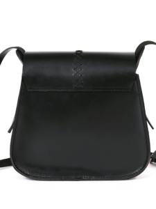 Sac à bandoulière en cuir véritable noir pour femmes, sac à main bohème western, sac à main vintage à motif de bonbons, sac à bandoulière, petit cadeau - Product Image 3