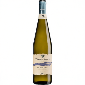 TERRE FORTI Pignoletto Frizzante DOC Fresh Floral Italian Sparkling <b>Wine</b> 750ml 6 Bottles Per Case Made in Italy - Product Image 2