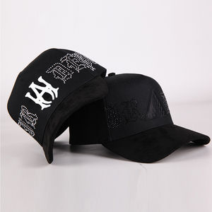 Gorras de Béisbol Personalizables 2025 de 5 Paneles, Bordado 3D en Lona Vaquera, Unisex, con Logotipo de Pedrería, Estilo Y2K, Terciopelo y Franela de Alto Rendimiento - Product Image 6