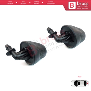 BSP531 2 Pièces Buses de pulvérisation d'eau pour lave-glace arrière pour Laguna 1 Trafic 2 Kangoo 1 Primastar Vivaro A X83 770030881 - Product Image 3