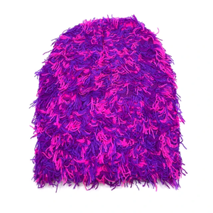New Custom Knit Fuzzy Red <b>Beanie</b> Warm Winter <b>Hats</b> Fisherman <b>Beanie</b> Distressed <b>Beanie</b> Skull Cap for Men and <b>Women</b> <b>Hats</b> - Product Image 3