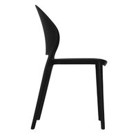 Made in Spain Silla apilable de polipropileno para jardín y comedor Muebles de exterior cómodos y duraderos listos para exportar