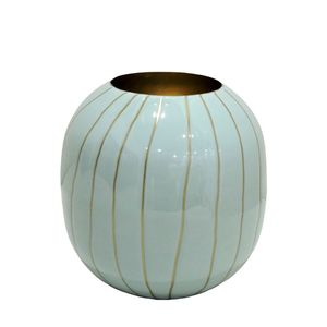 Florero de metal decorativo hecho a mano Florero de Arte de lujo moderno hecho a mano para interiores de casas con estilo - Product Image 2