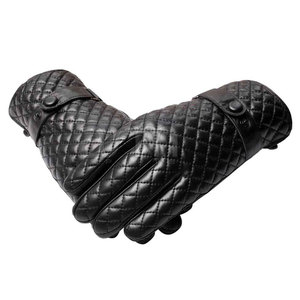 Latest Design Full Finger Hand Protection Lightweight Leather <b>Gloves</b> Top Selling Breathable <b>Men</b> Leather <b>Gloves</b> - Product Image 2