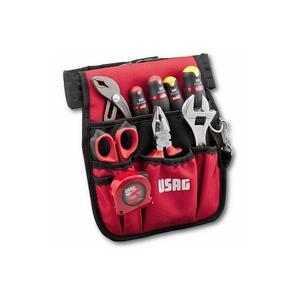 Bolsa de Herramientas para Electricista Usag con Surtido de 9 Piezas para Trabajadores y Profesionales - Product Image 1