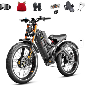 Bicicleta Eléctrica Nueva Pro 3 Peak de 5600W para Adultos, 50Mph, Batería de 60V 80Ah, 250 Millas de Autonomía - Product Image 2