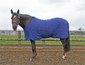 Top vente personnalisé été cheval tapis coton nid d'abeille avec croix Surcingle polycoton tissu doublure en Nylon prix raisonnables - Product Image 5