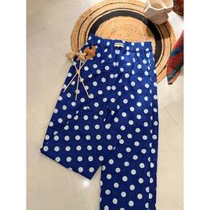 Vintage 2000's Polka Dot Pants Soft Woven Summer Collection Size Chart in Description - Product Image 3
