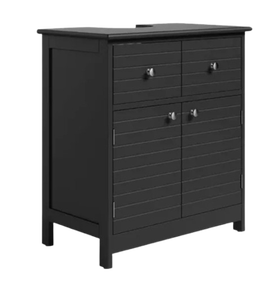 Armoire de salon moderne traditionnel en bois massif avec étagères réglables Design écologique - Product Image 2