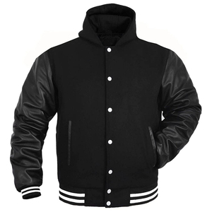 Nouvelle veste de baseball Varsity pour tissu respirant pour hommes fabriqué avec un matériau de haute qualité pour 2025 broderie rayée en gros - Product Image 6