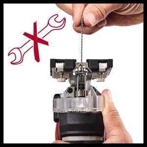 เลื่อยจิ๊กซอว์ไฟฟ้าแบบมืออาชีพ 18V มอเตอร์ไร้แปรงถ่าน ใช้แบตเตอรี่ ความลึกการตัด 135 มม. ระยะชัก 26 มม. - Product Image 4