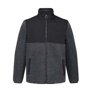 Veste en toile souple d'extérieur légère et imperméable pour homme adulte Veste de course Trench col montant fermeture éclair sport hiver haut - Product Image 1