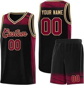 Nouveauté, uniforme de basket-ball de qualité supérieure pour hommes, maillot à manches courtes de conception OEM, uniforme de basket-ball pour hommes à vendre - Product Image 4