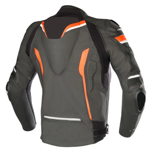 Chaqueta de cuero de invierno para hombre para carreras de motos NUEVA transpirable y a prueba de viento con armaduras CE - Product Image 3