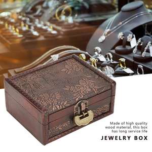 Caja de Joyería de Madera Personalizada con Diseño Tradicional para un Estilo Interior Clásico con Detalles Hechos a Mano a Precio de Mayoreo - Product Image 3