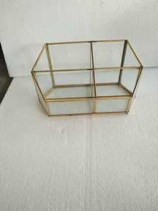 โคมไฟและเหยือกในเทศกาลเหล็กทองเหลืองพร้อมทองและเงินเสร็จสิ้นการตกแต่งบ้านสำหรับการใช้เทียน - Product Image 3