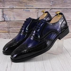 Mocasines de cuero de lujo para hombre sin cordones, zapatos informales de moda fáciles de poner, de gama alta para fiestas, banquetes y viajes - Product Image 5