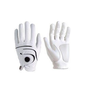 Meilleure vente de gants de golf de couleur personnalisés en gros à bas prix poignée stable main droite paume cuir peau de mouton - Product Image 4