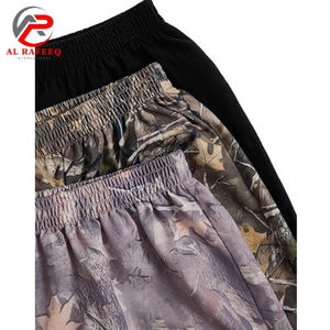 Pantalones cortos de yoga y fitness de verano de cintura alta para mujer, pantalones de entrenamiento informales de secado rápido, ropa de mujer de talla grande con patrón sólido - Product Image 4