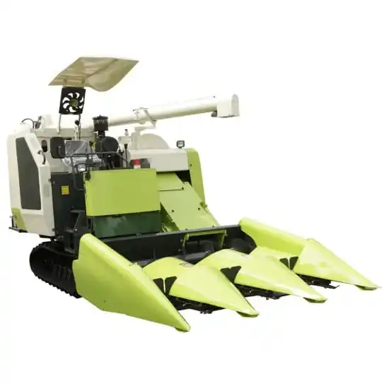 Avrupa tedarikçisi küçük mini tarım makinesi iki tekerlekli traktör mısır mısır soya buğday çeltik pirinç biçerdöver satılık