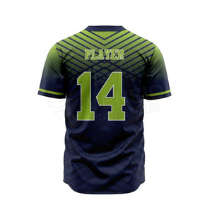 Uniforme de Béisbol de Talla Grande Más Popular, Logotipo Personalizado, Transpirable, de Secado Rápido, 100% Poliéster, Conjunto Deportivo, Diseña Tu Propio Logotipo - Product Image 5