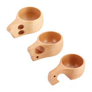 Taza de madera de acacia de alta calidad, taza de café, utensilios de cocina, superventas, venta al por mayor en la fábrica de Vietnam - Product Image 4